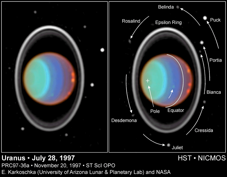 Webb adds another ringed world with new image of Uranus | ESA/Webb