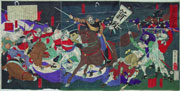 Illustration of the Rebels Being Suppressed at Kagoshima