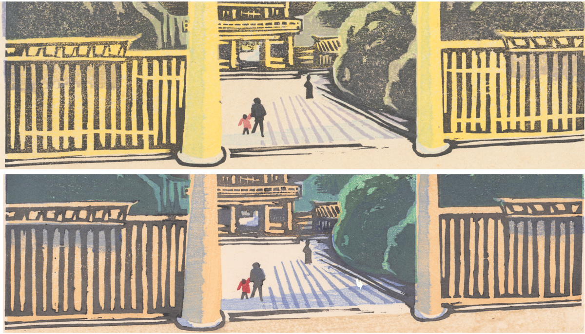 Meiji Shrine from the series Scenes of Last Tokyo - The Lavenberg 