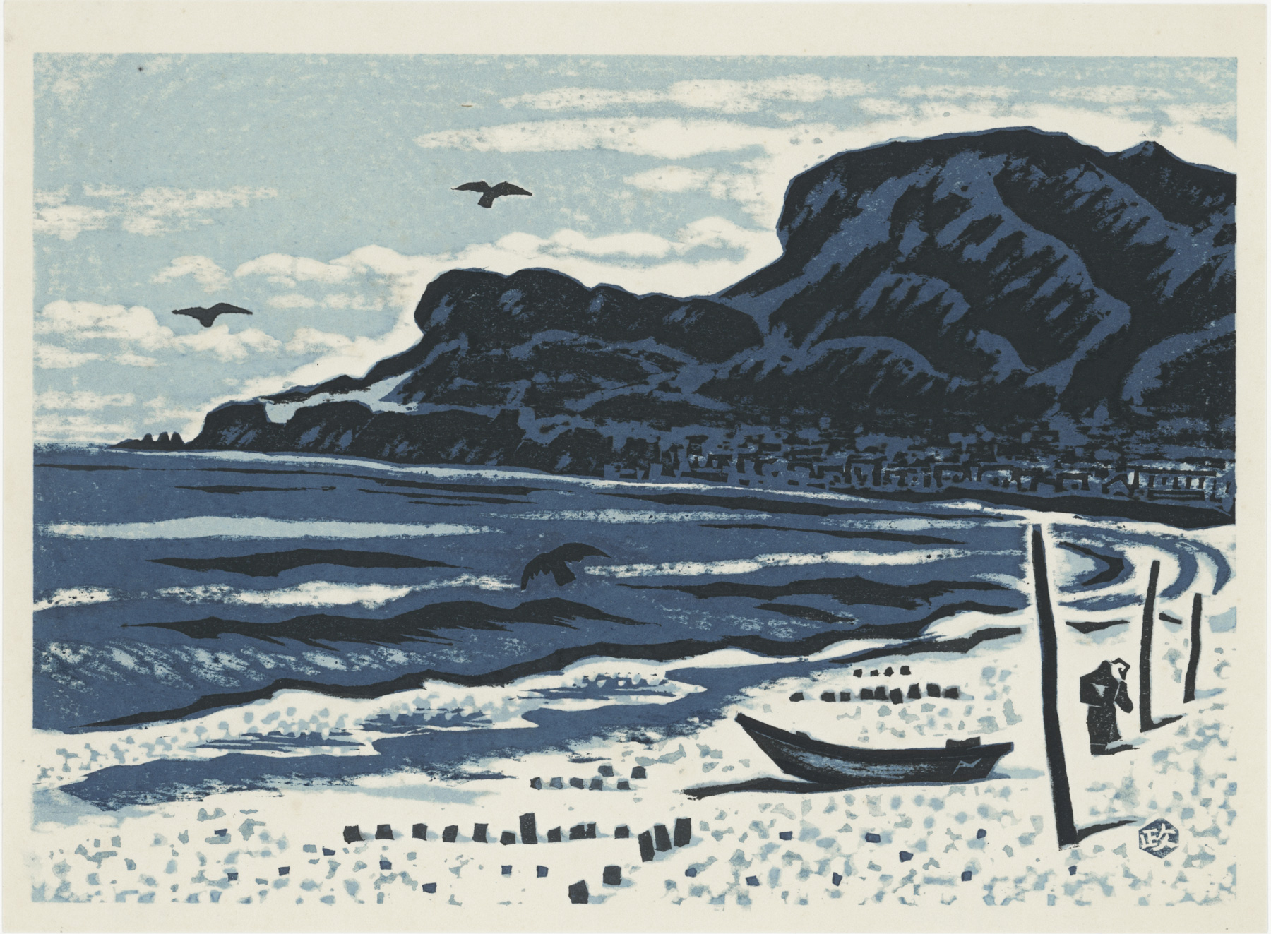 Cape Tachimachi The Lavenberg Collection Of Japanese Prints