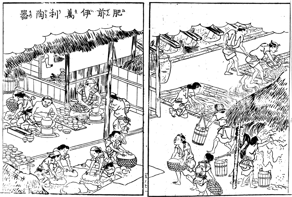 Manufacturing Imari Porcelain in Hizen [Province], figure 1 from the ...
