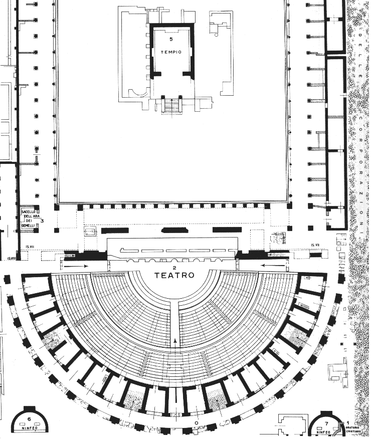 Plan of the southern part of the insula