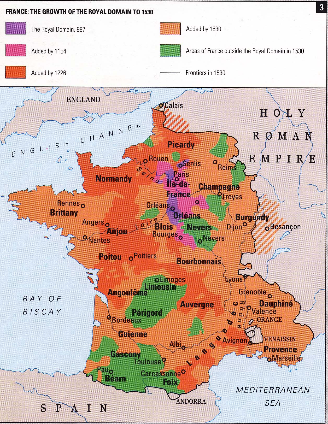 Historical Maps Of France