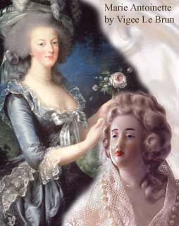 Marie Antoinette with a rose