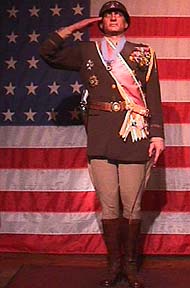 [George C. Scott as Patton]