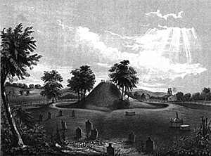 great mound at Marietta, Ohio