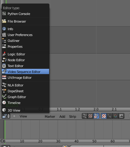 blender video editing software