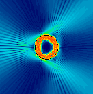 Robnik billiard wavefunction