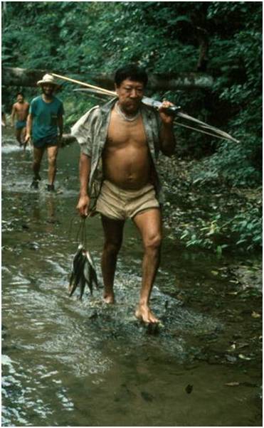 Inima fishing. Photo: Sugiyama 1990.