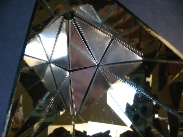 octahedron — 6 triangles on each of 8 faces