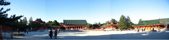 Heian shrine panorama